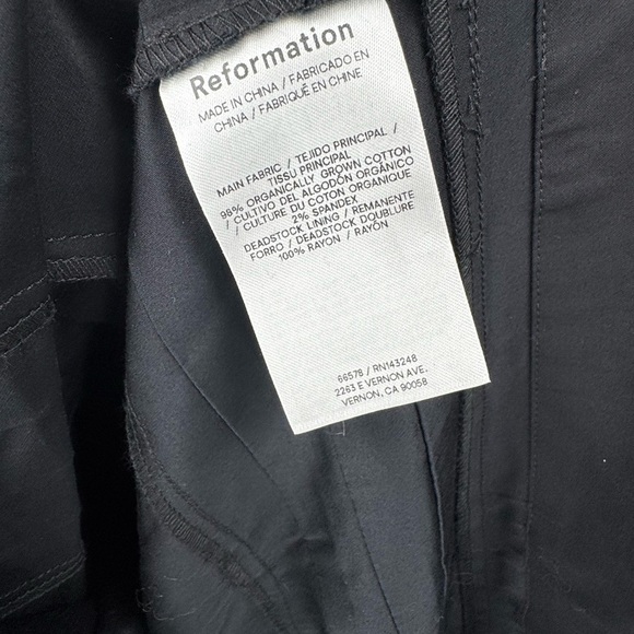 NEW Reformation Everlyn Black Maxi Dress Size 2 B2807 - Picture 6 of 6